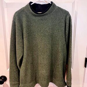 Olive Green LL Bean Fleece -Small
